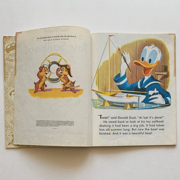 Walt Disney Vintage Golden Books - Donald Duck (1954) & Winnie-the-Pooh (1982) - Picture 7 of 12